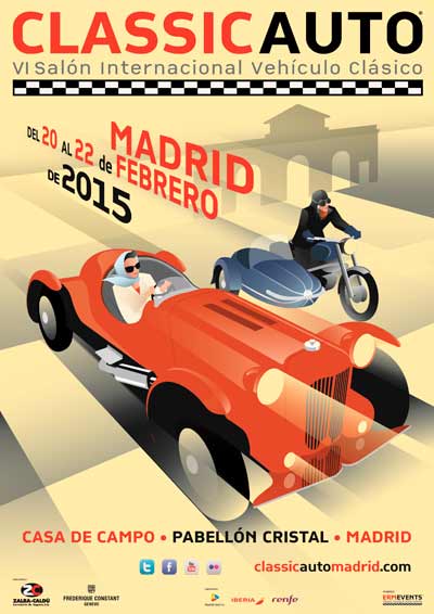 Cartel ClassicAuto Madrid 2015