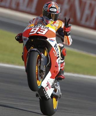 Márquez en el Gran Premio de la Comunidad Valenciana 2014 marquez-valencia-2014