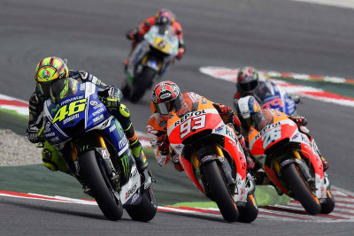 Tanto en Mugello como en Montmeló la lucha fue muy cerrada, un buen augurio para Assen motogp montmelo 2014