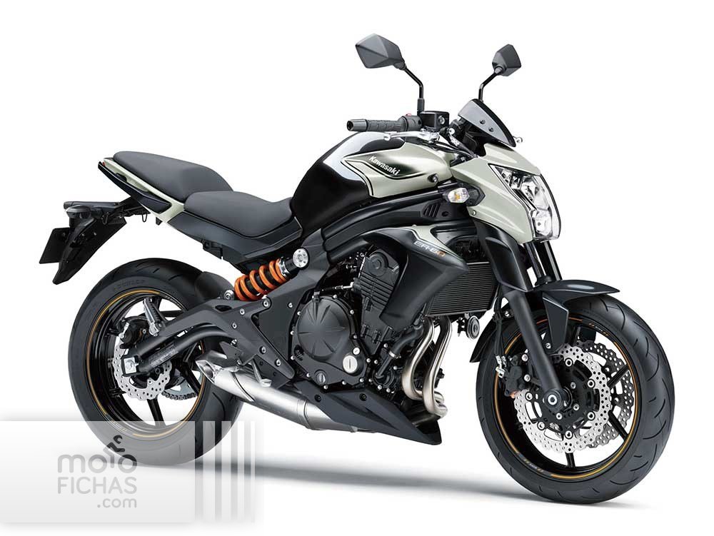 kawasaki er6 n 2015 blanca