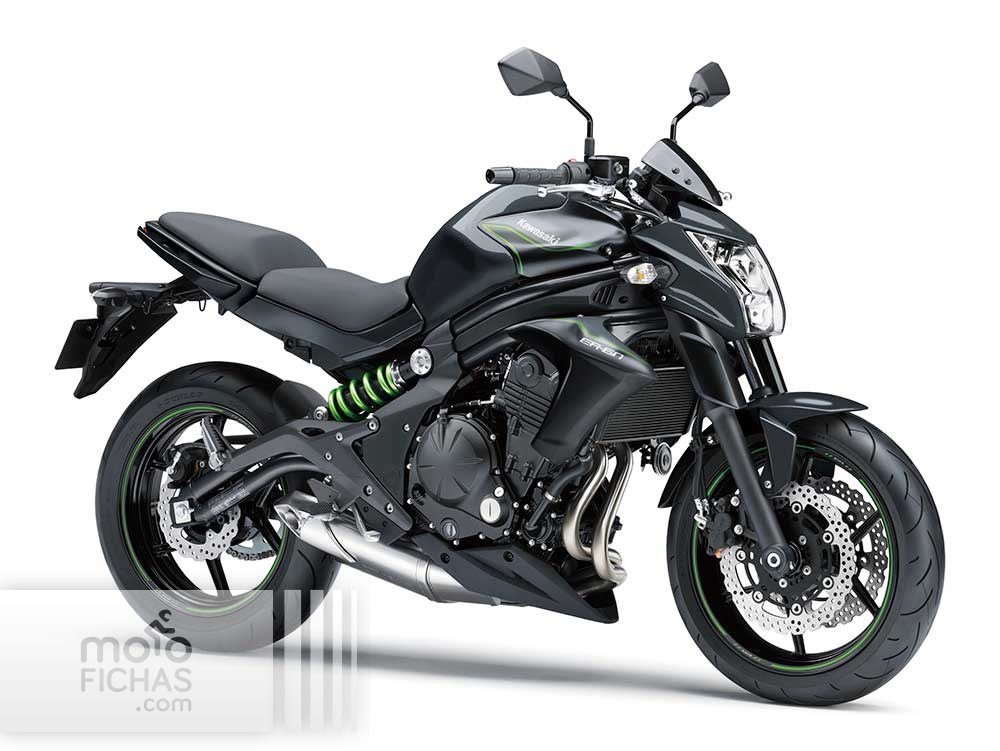 kawasaki er6 n 2015 negra