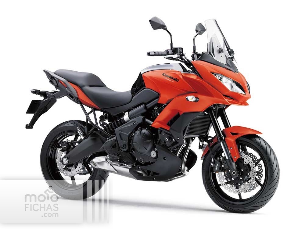 kawasaki versys 650 naranja