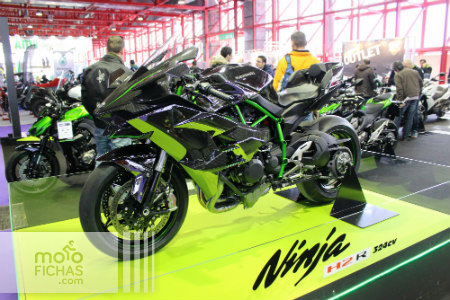 motomadrid 2015 kawasaki ninja h2 r