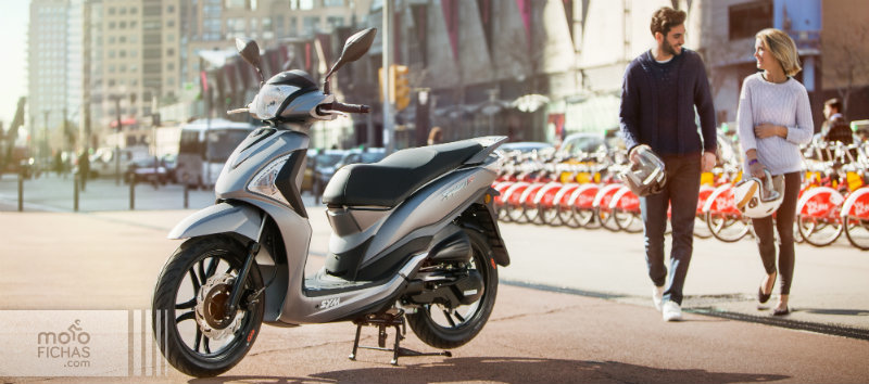 prueba sym symphony st 125 estatica ambiente